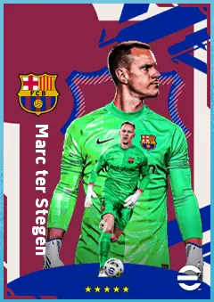 Marc ter Stegen eFootball 2026 player card, 89 OVR GK
