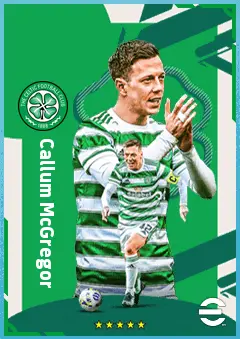 Callum McGregor eFootball 2026 player card, 84 OVR CMF
