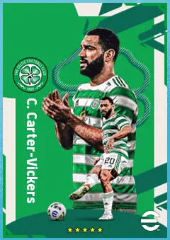 C. Carter-Vickers eFootball 2026 player card, 80 OVR CB