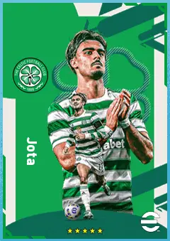 Jota eFootball 2026 player card, 82 OVR LWF