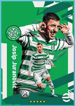 Josip Juranović eFootball 2026 player card, 80 OVR RB