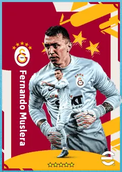 Fernando Muslera eFootball 2026 player card, 84 OVR GK