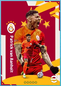 Patrick van Aanholt eFootball 2026 player card, 83 OVR LB