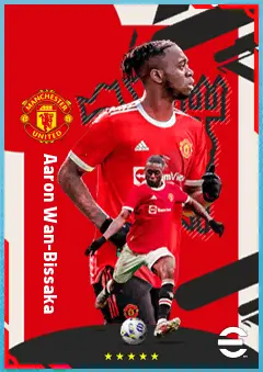 Aaron Wan-Bissaka eFootball 2026 player card, 86 OVR RB