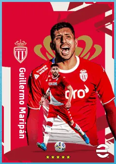 Guillermo Maripán eFootball 2026 player card, 84 OVR CB