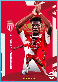 Aurélien Tchouaméni eFootball 2026 player card, 86 OVR CMF