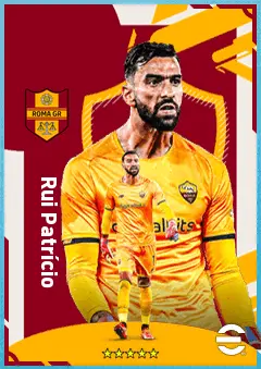 Rui Patrício eFootball 2026 player card, 87 OVR GK