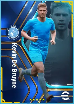 Kevin De Bruyne eFootball 2026 player card, 92 OVR AMF