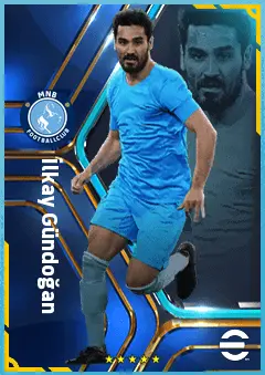 İlkay Gündoğan eFootball 2026 player card, 90 OVR CMF