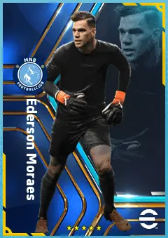 Ederson Moraes eFootball 2026 player card, 90 OVR GK