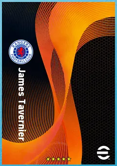 James Tavernier eFootball 2026 player card, 83 OVR RB