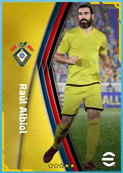 Raúl Albiol eFootball 2026 player card, 88 OVR CB
