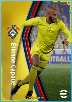 Étienne Capoue eFootball 2026 player card, 85 OVR DMF