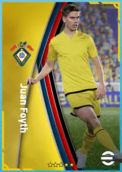 Juan Foyth eFootball 2026 player card, 86 OVR RB