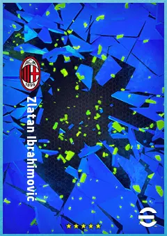 Zlatan Ibrahimović eFootball 2026 player card, 88 OVR CF