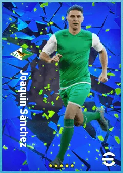 Joaquín Sánchez eFootball 2026 player card, 83 OVR RMF