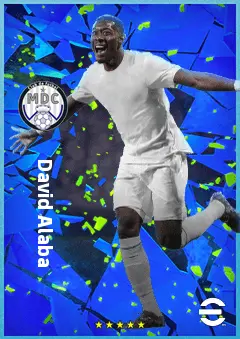 David Alaba eFootball 2026 player card, 89 OVR CB