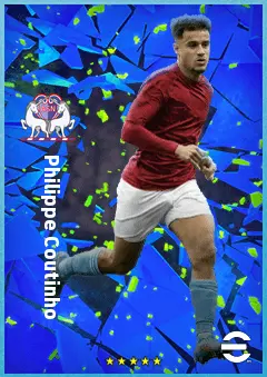 Philippe Coutinho eFootball 2026 player card, 86 OVR AMF