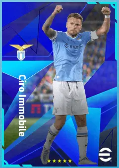 Ciro Immobile eFootball 2026 player card, 89 OVR CF
