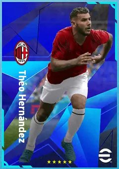 Théo Hernández eFootball 2026 player card, 88 OVR LB