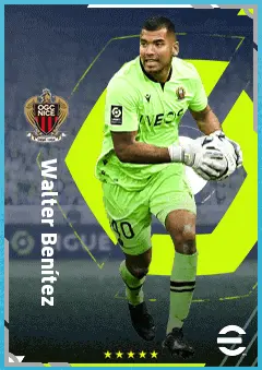 Walter Benítez eFootball 2026 player card, 85 OVR GK