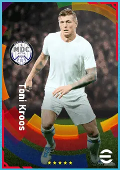 Toni Kroos eFootball 2026 player card, 89 OVR CMF