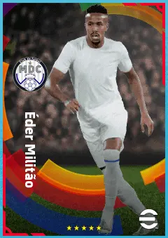 Éder Militão eFootball 2026 player card, 89 OVR CB