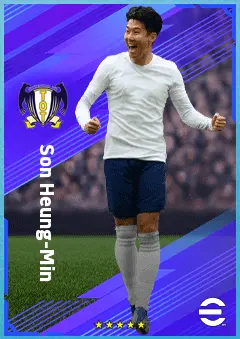 Son Heung-Min eFootball 2026 player card, 89 OVR LMF
