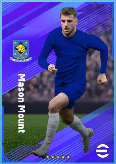 Mason Mount eFootball 2026 player card, 89 OVR AMF