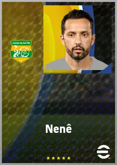 Nenê eFootball 2026 player card, 71 OVR AMF