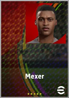 Mexer eFootball 2026 player card, 69 OVR CB