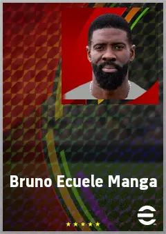 Bruno Ecuele Manga eFootball 2026 player card, 71 OVR CB