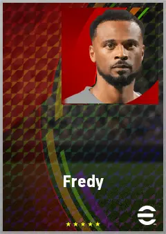 Fredy eFootball 2026 player card, 71 OVR AMF