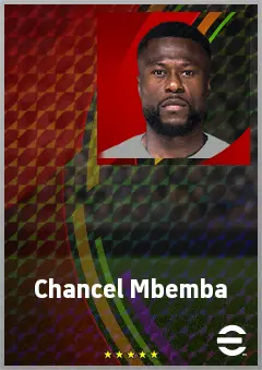 Chancel Mbemba eFootball 2026 player card, 74 OVR CB