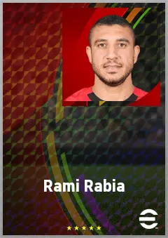 Rami Rabia eFootball 2026 player card, 72 OVR CB