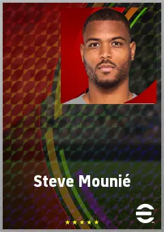 Steve Mounié eFootball 2026 player card, 73 OVR CF