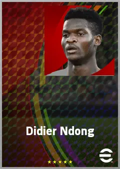 Didier Ndong eFootball 2026 player card, 71 OVR DMF