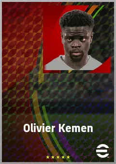 Olivier Kemen eFootball 2026 player card, 71 OVR CMF