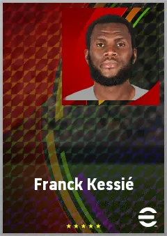 Franck Kessié eFootball 2026 player card, 76 OVR CMF