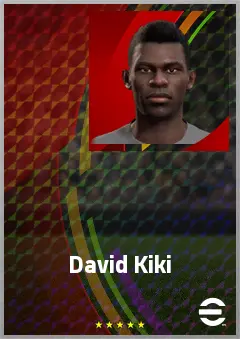 David Kiki eFootball 2026 player card, 67 OVR LB