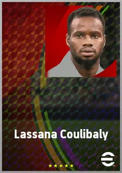 Lassana Coulibaly eFootball 2026 player card, 71 OVR CMF