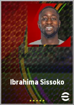Ibrahima Sissoko eFootball 2026 player card, 72 OVR CMF