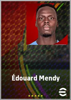 Édouard Mendy eFootball 2026 player card, 76 OVR GK