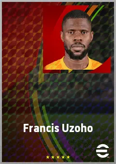 Francis Uzoho eFootball 2026 player card, 70 OVR GK