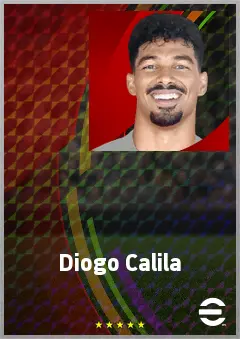 Diogo Calila eFootball 2026 player card, 67 OVR RB