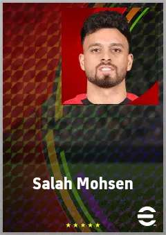 Salah Mohsen eFootball 2026 player card, 69 OVR CF
