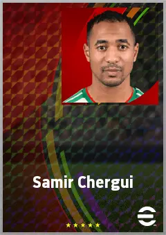 Samir Chergui eFootball 2026 player card, 69 OVR CB