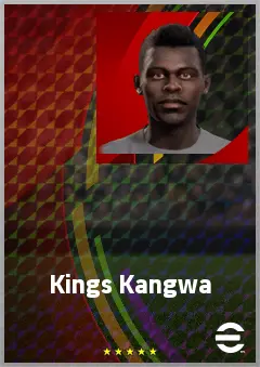 Kings Kangwa eFootball 2026 player card, 69 OVR CMF