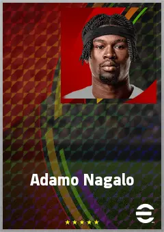 Adamo Nagalo eFootball 2026 player card, 73 OVR CB