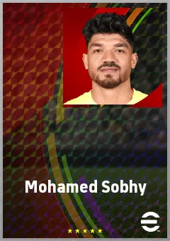 Mohamed Sobhy eFootball 2026 player card, 70 OVR GK